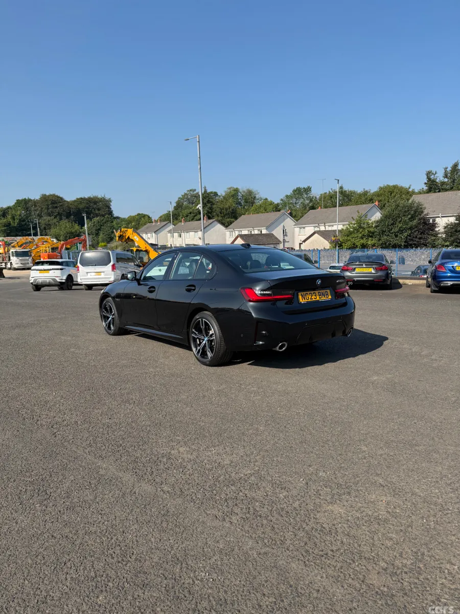 BMW 3-Series Saloon, Petrol Hybrid, 2023, Black