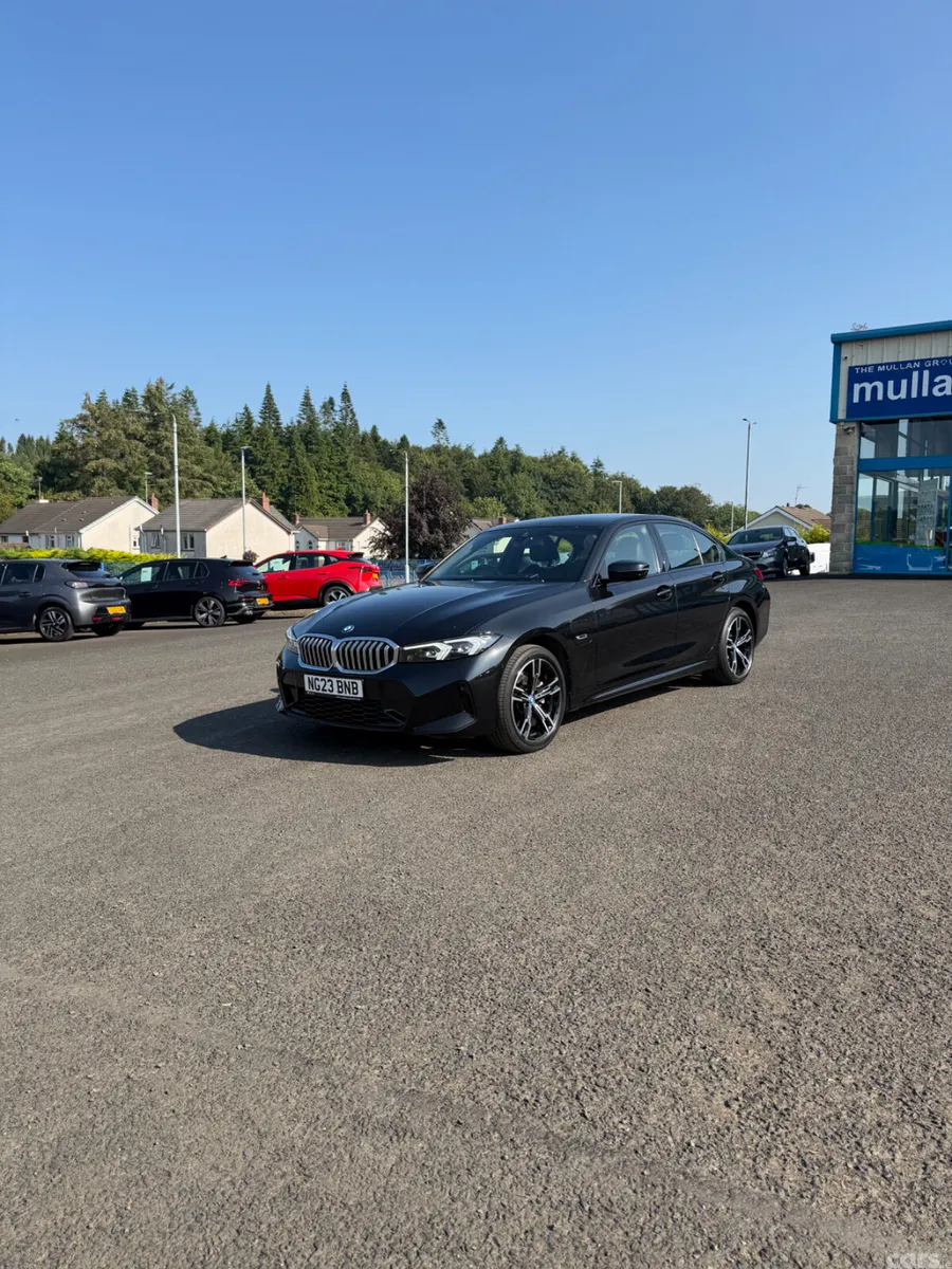 BMW 3-Series Saloon, Petrol Hybrid, 2023, Black