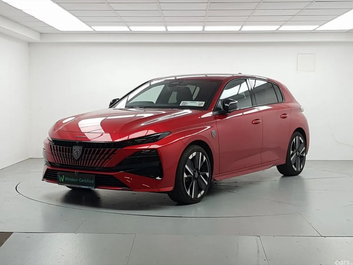 Peugeot 308 Hatchback, Petrol Hybrid, 2026, Red