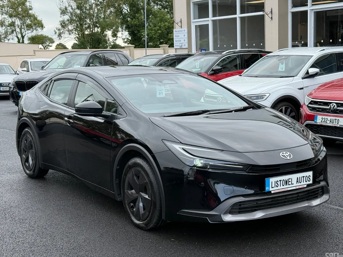 Toyota Prius Saloon, Petrol Hybrid, 2024, Black
