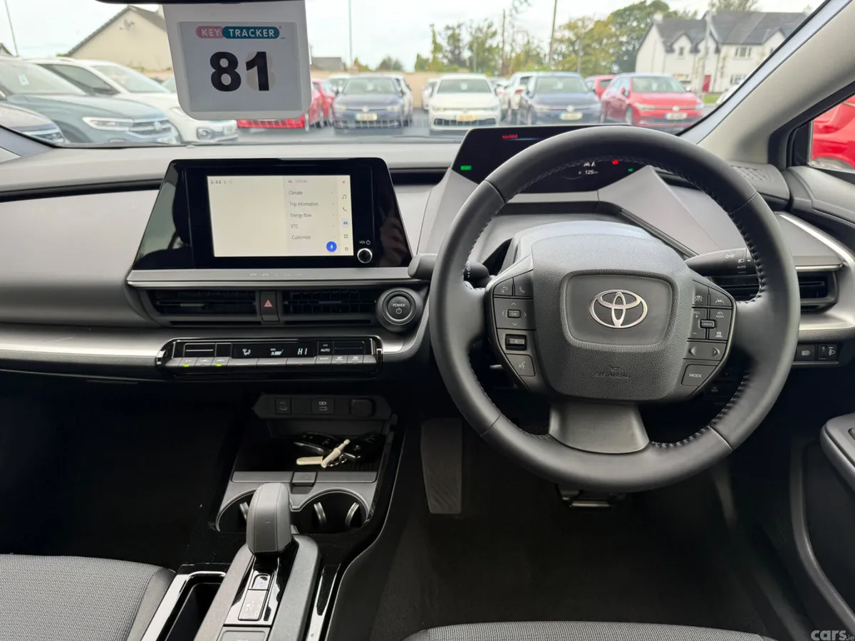 Toyota Prius Saloon, Petrol Hybrid, 2024, Black