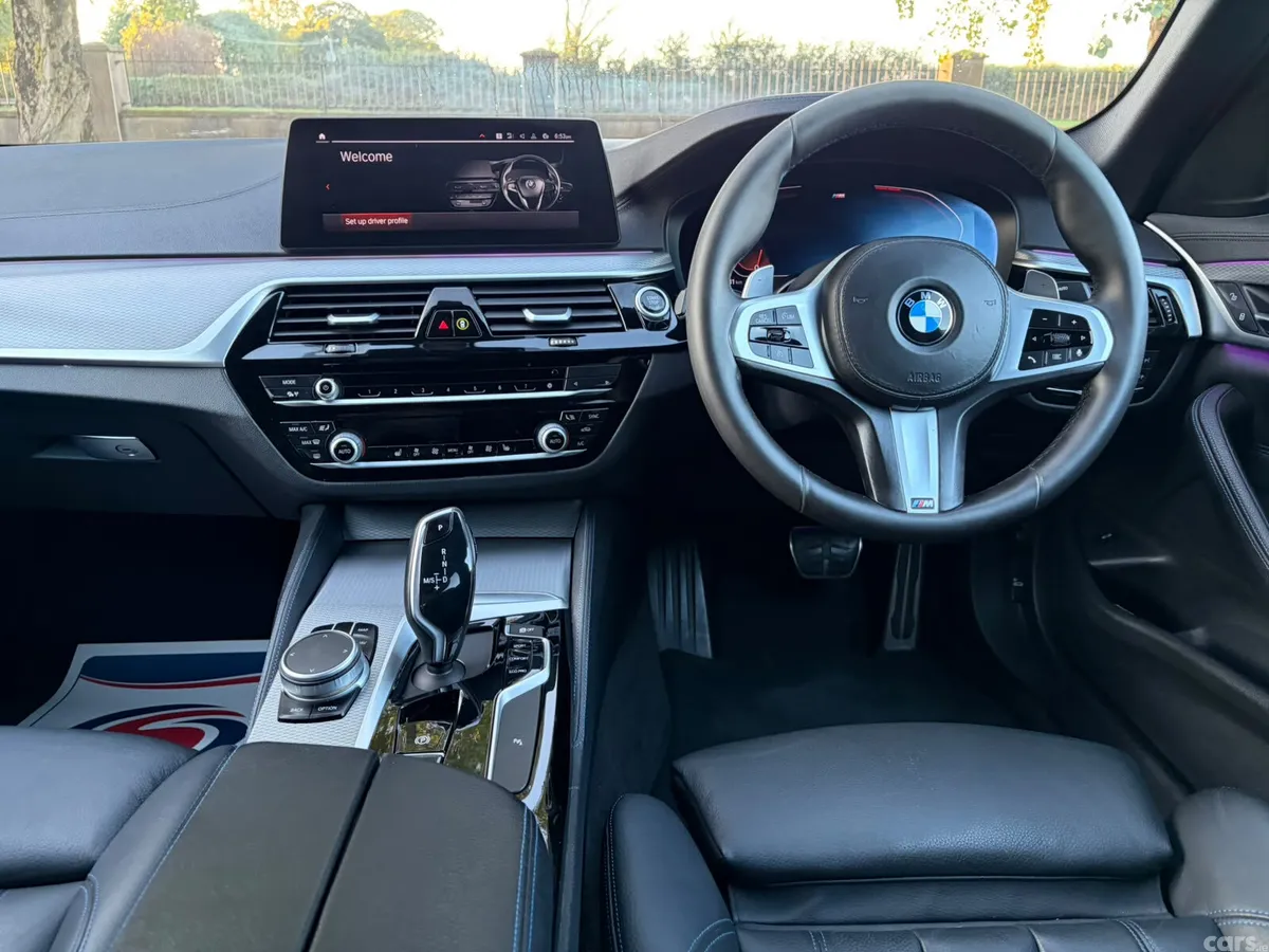 BMW 5-Series Saloon, Diesel, 2020, Blue