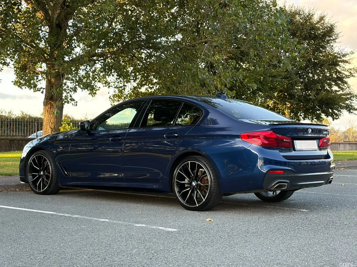 BMW 5-Series Saloon, Diesel, 2020, Blue