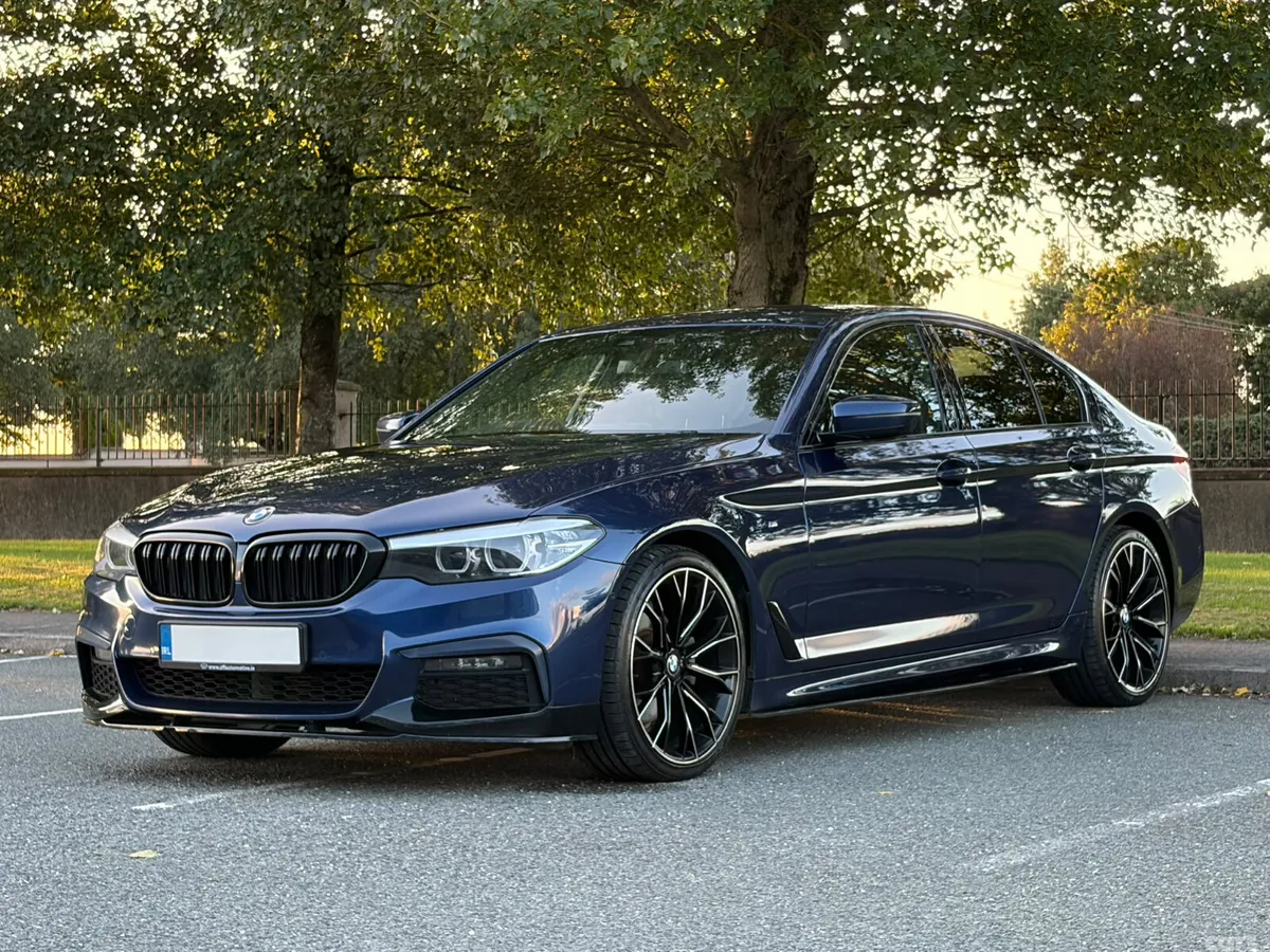 BMW 5-Series Saloon, Diesel, 2020, Blue