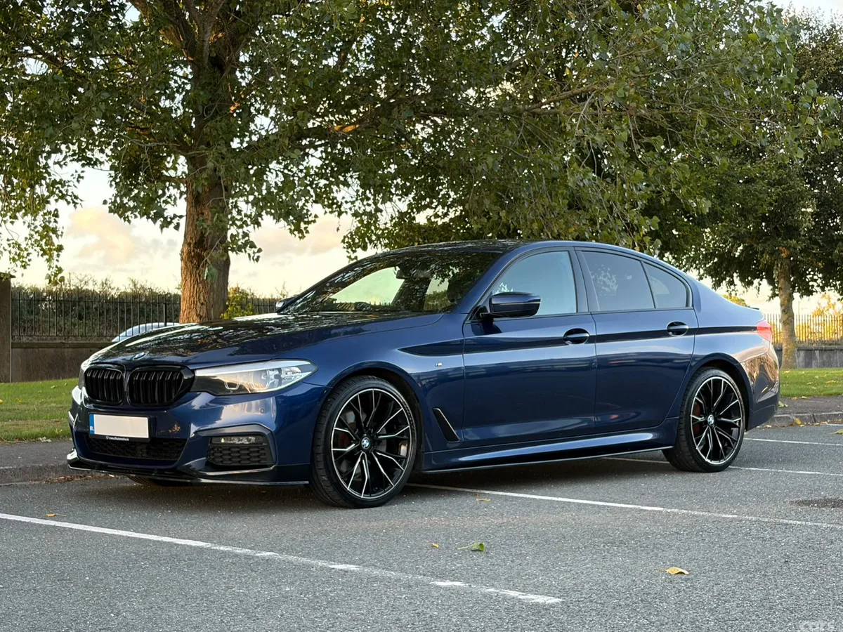 BMW 5-Series Saloon, Diesel, 2020, Blue