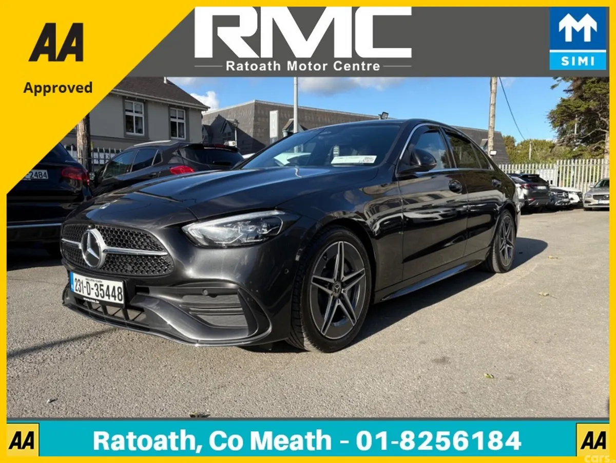 Mercedes-Benz C-Class Saloon, Diesel Hybrid, 2023, Grey