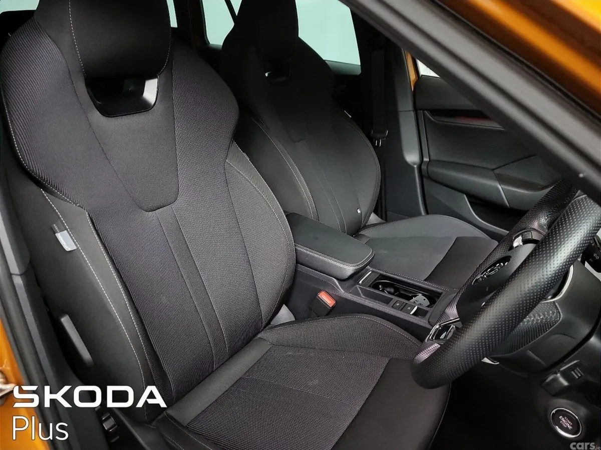 Skoda Octavia Estate, Petrol, 2024, Orange