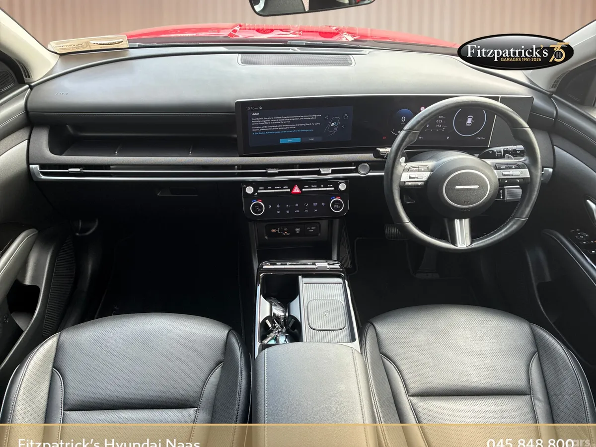 Hyundai Tucson SUV, Petrol Hybrid, 2024, Red