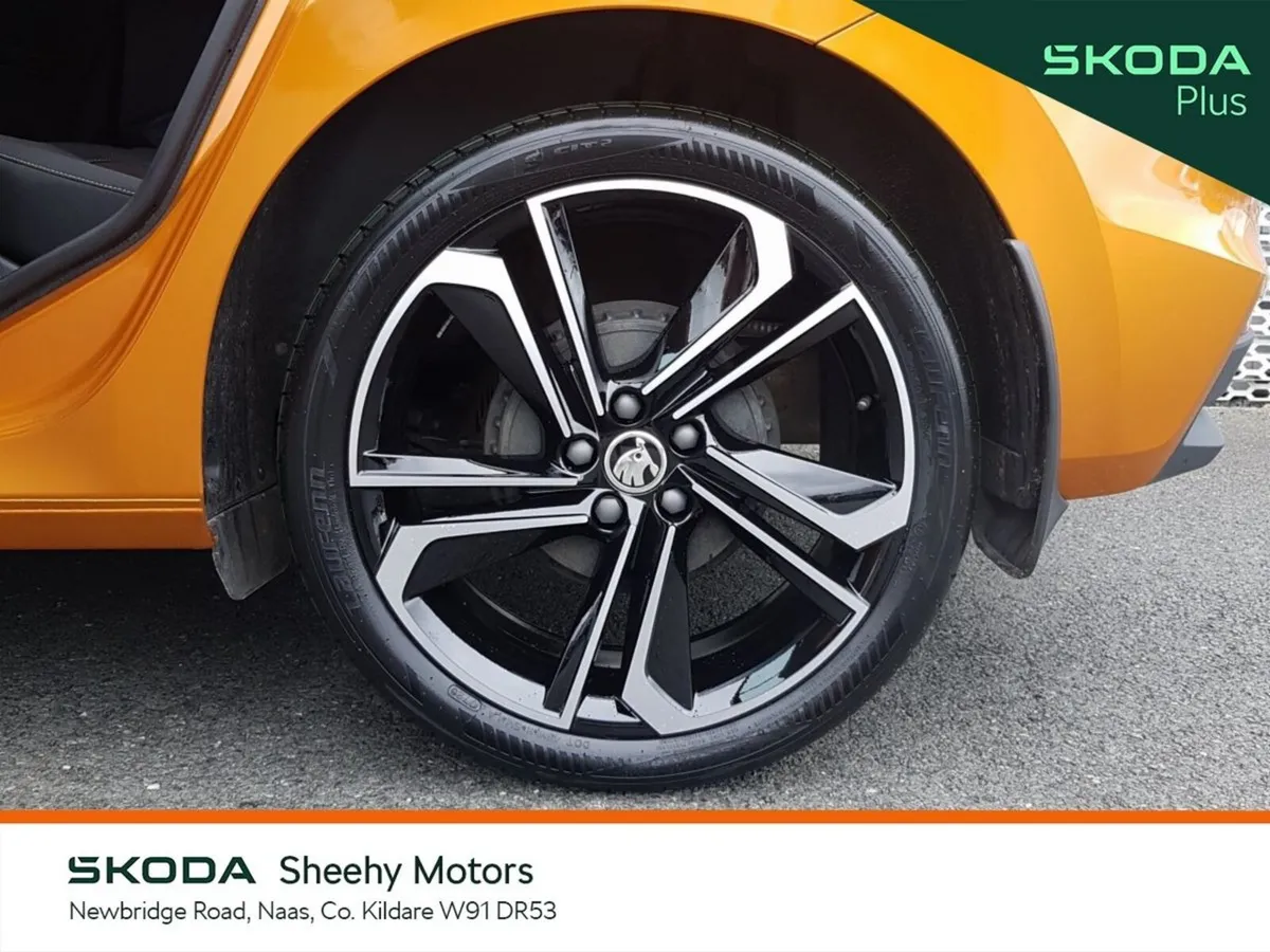 Skoda Fabia Hatchback, Petrol, 2023, Orange