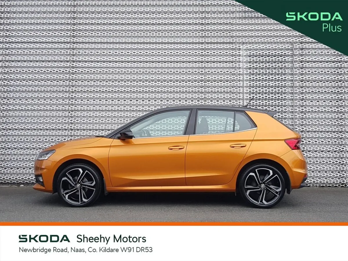 Skoda Fabia Hatchback, Petrol, 2023, Orange