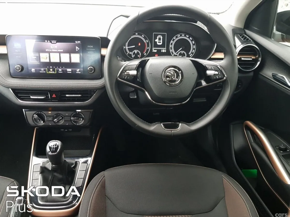 Skoda Fabia Hatchback, Petrol, 2023, Orange
