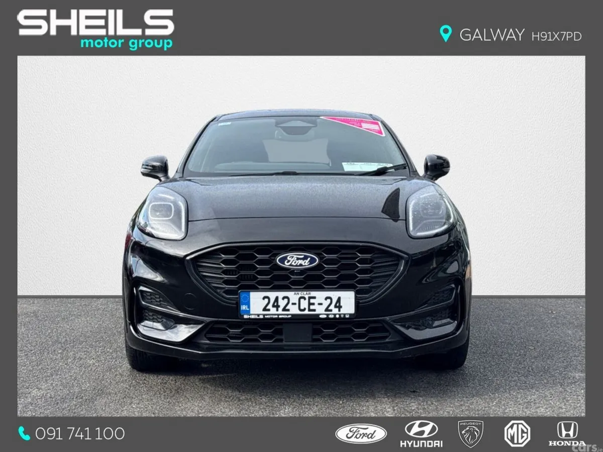 Ford Puma MPV, Petrol Hybrid, 2024, Black