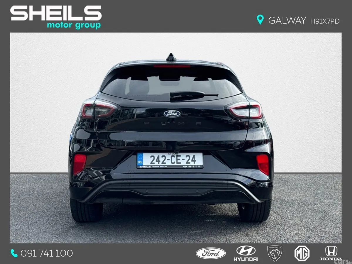 Ford Puma MPV, Petrol Hybrid, 2024, Black
