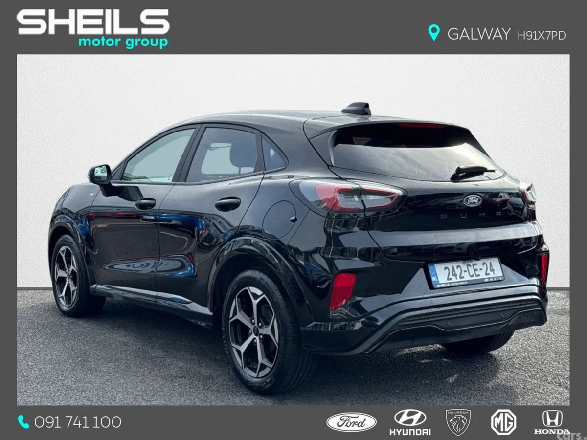 Ford Puma MPV, Petrol Hybrid, 2024, Black