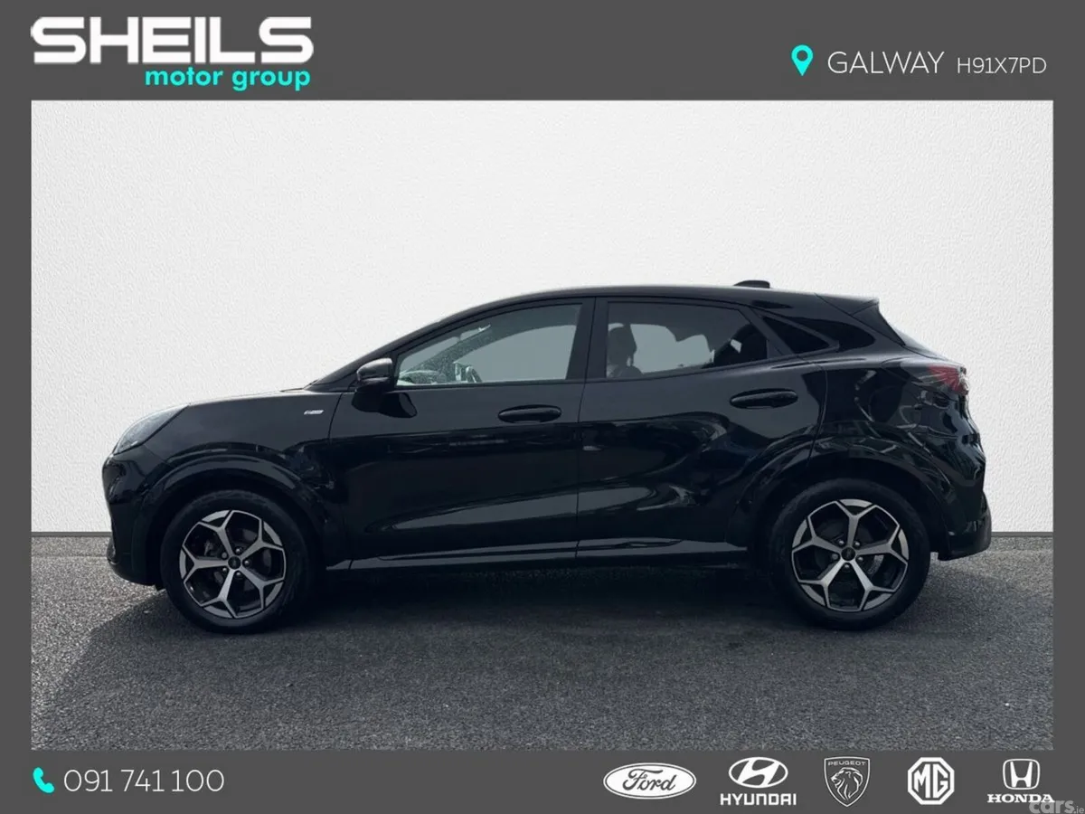 Ford Puma MPV, Petrol Hybrid, 2024, Black