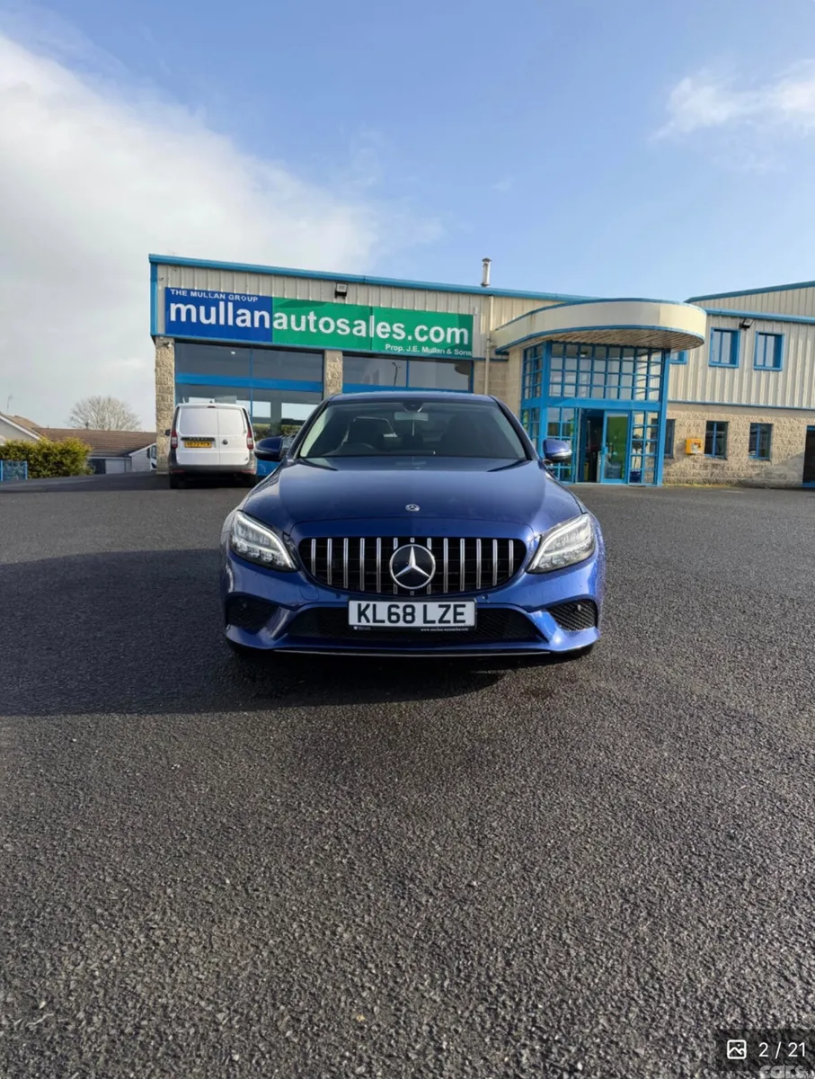 Mercedes-Benz C-Class Saloon, Diesel, 2019, Blue