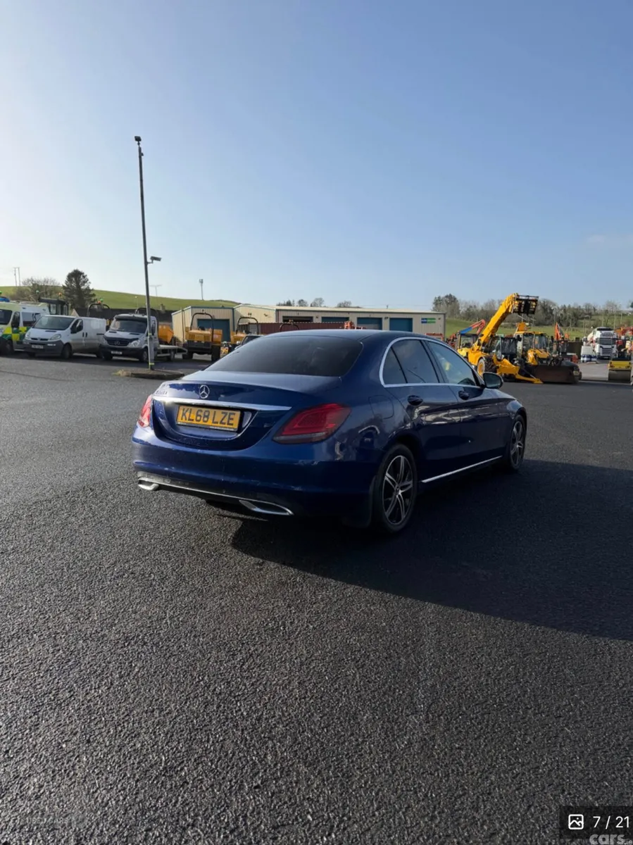 Mercedes-Benz C-Class Saloon, Diesel, 2019, Blue