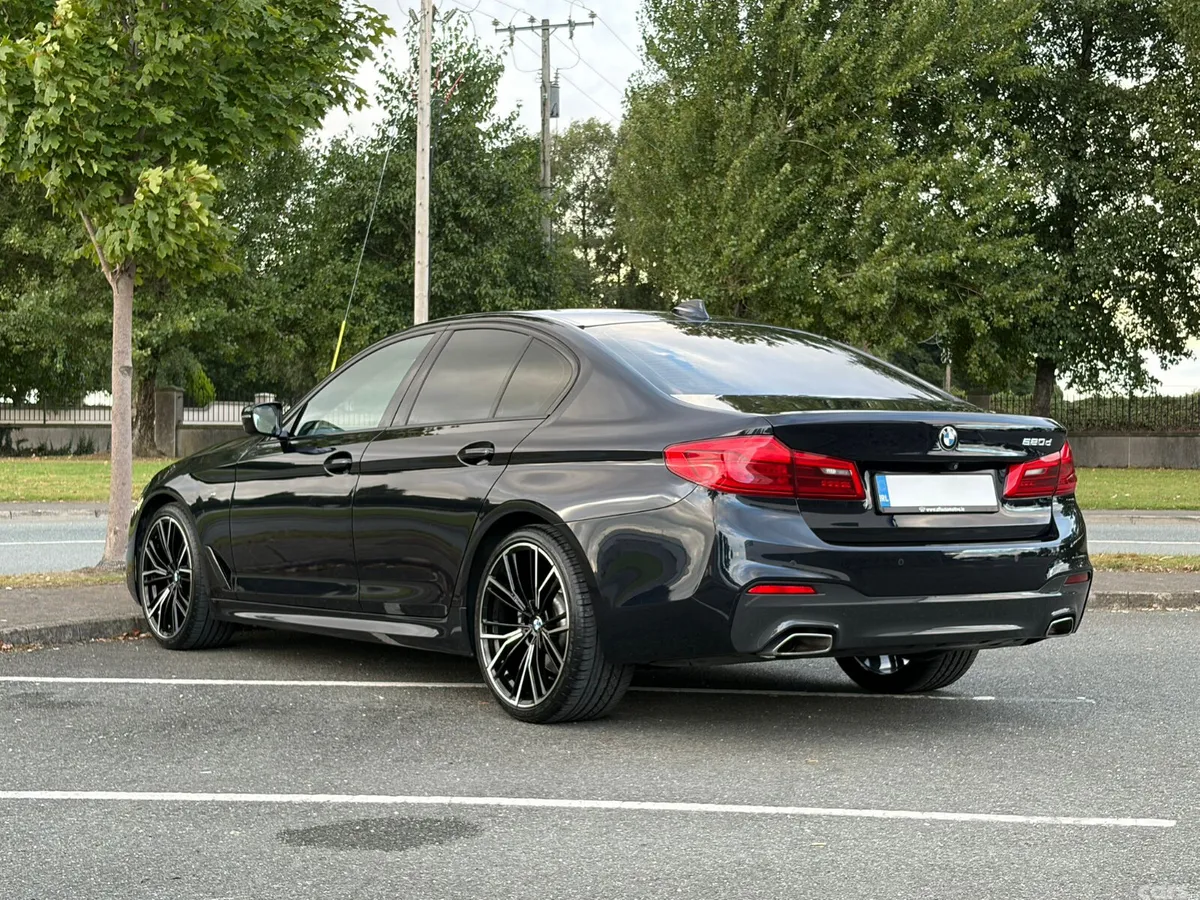 BMW 5-Series Saloon, Diesel, 2017, Black
