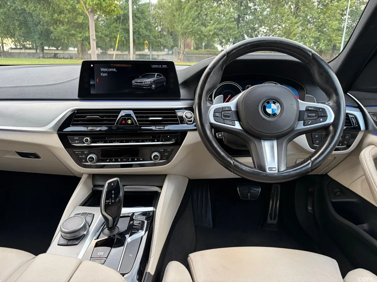 BMW 5-Series Saloon, Diesel, 2017, Black