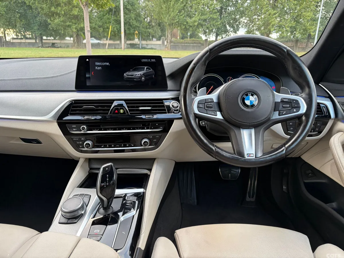 BMW 5-Series Saloon, Diesel, 2017, Black