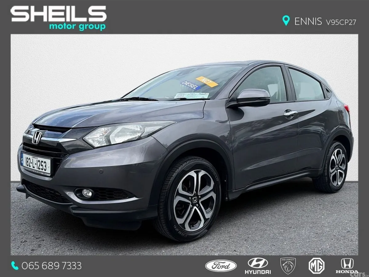 Honda HR-V SUV, Diesel, 2018, Grey
