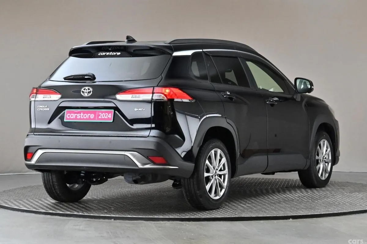 Toyota Corolla Cross SUV, Petrol Hybrid, 2024, Black
