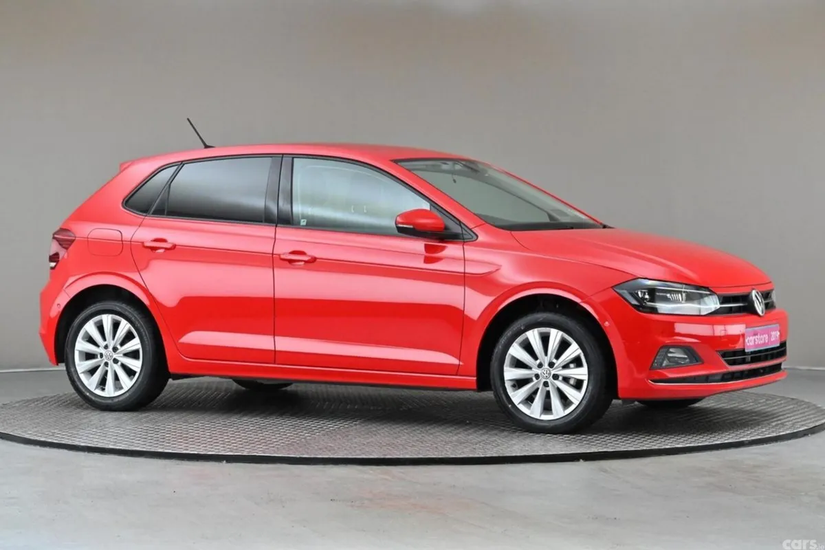 Volkswagen Polo Hatchback, Petrol, 2019, Red