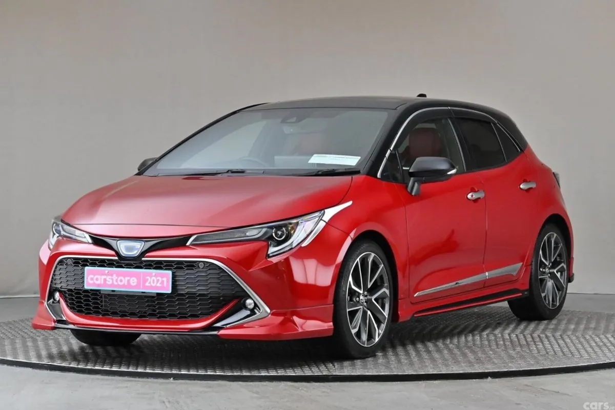 Toyota Corolla Hatchback, Petrol Hybrid, 2021, Red