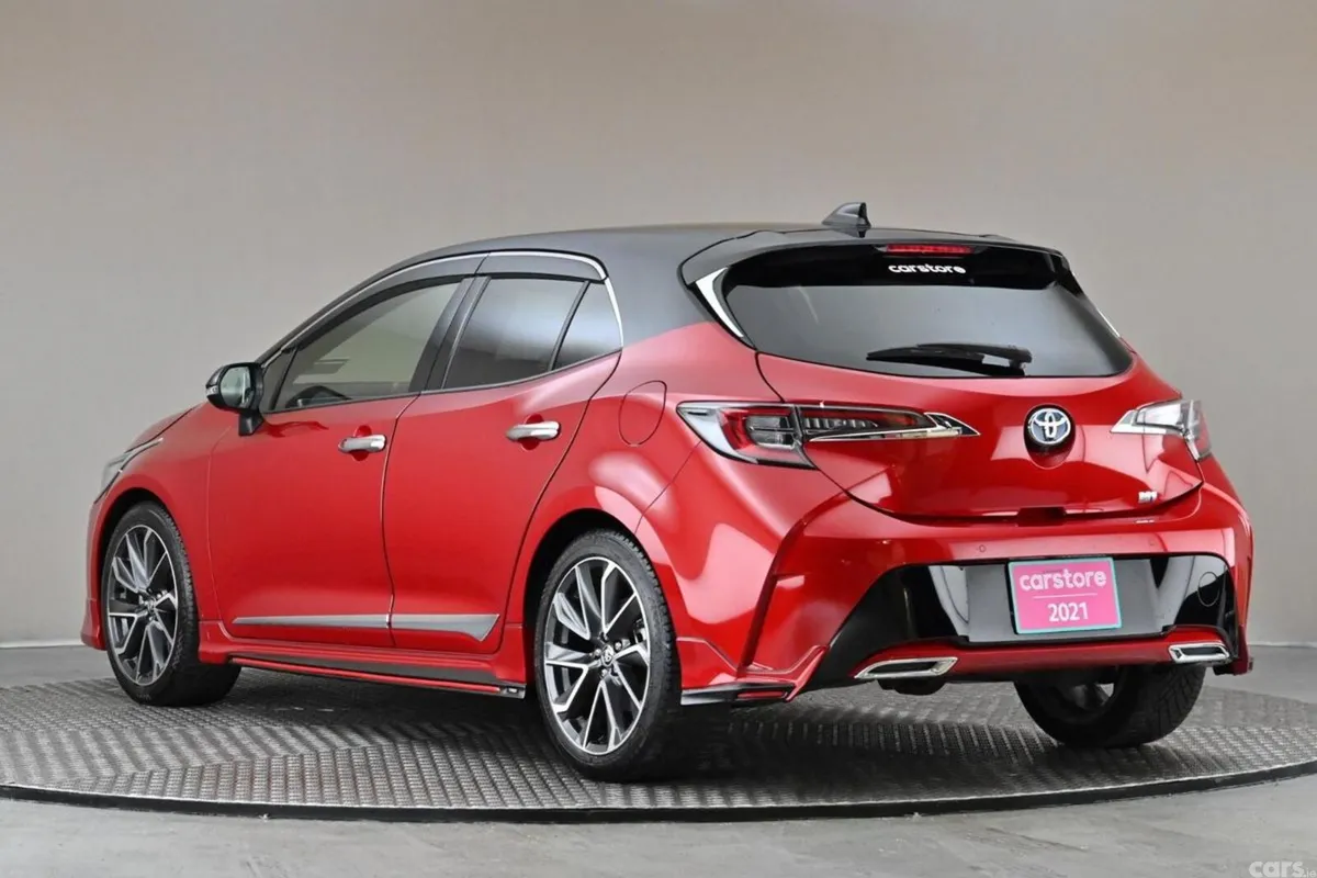 Toyota Corolla Hatchback, Petrol Hybrid, 2021, Red