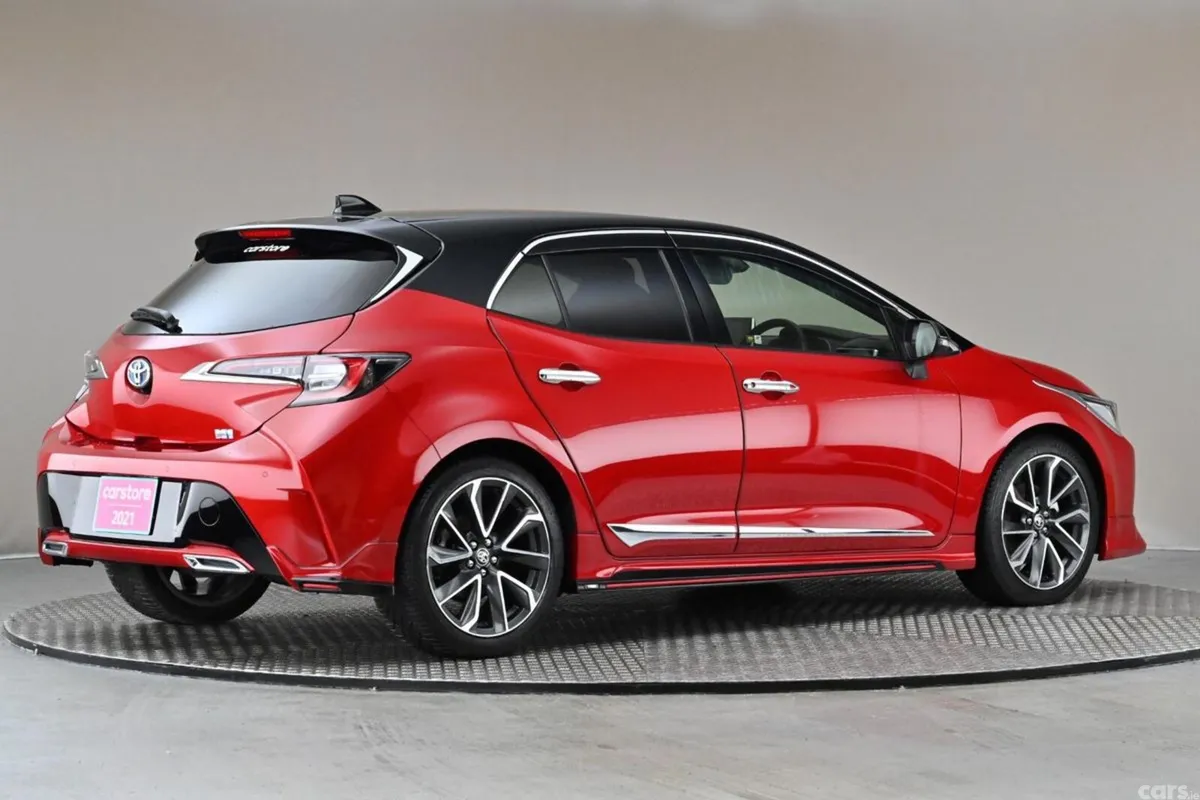 Toyota Corolla Hatchback, Petrol Hybrid, 2021, Red