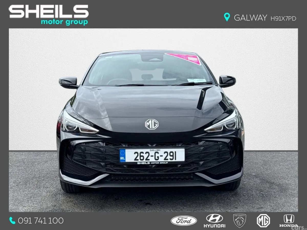 MG MG3 Hatchback, Petrol Hybrid, 2026, Black