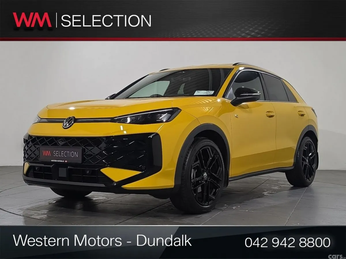 Volkswagen T-Roc SUV, Petrol, 2026, Yellow