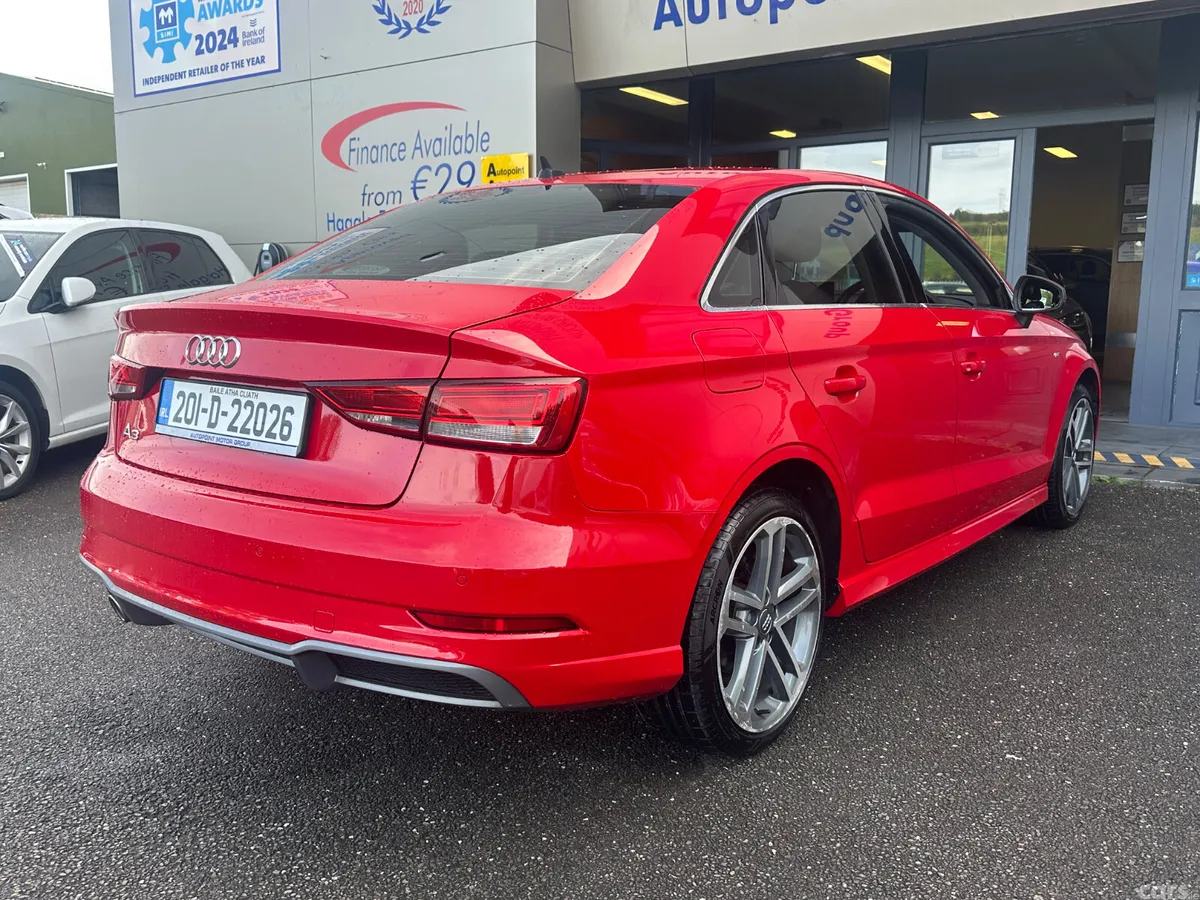 Audi A3 Saloon, Diesel, 2020, Red