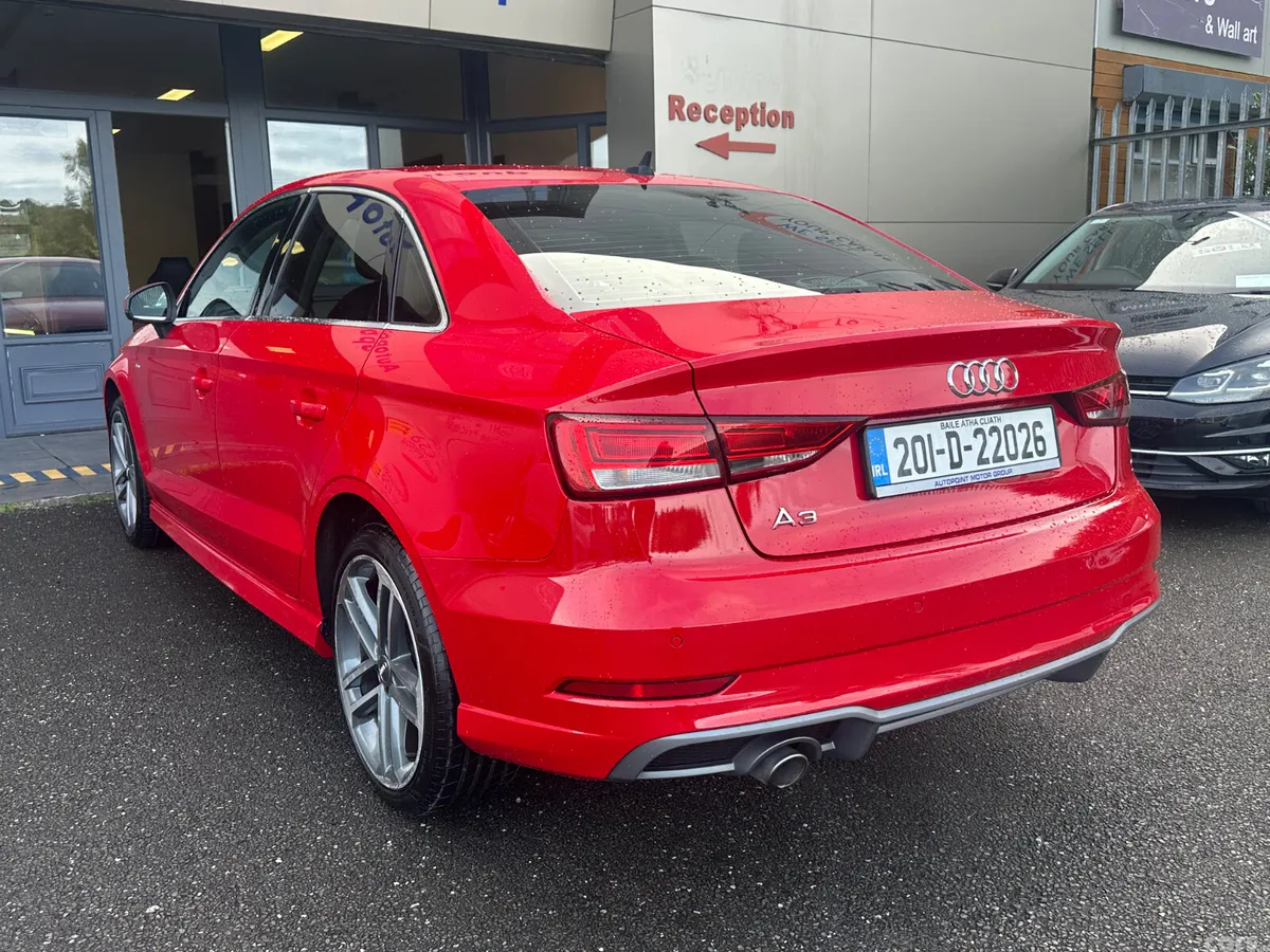 Audi A3 Saloon, Diesel, 2020, Red