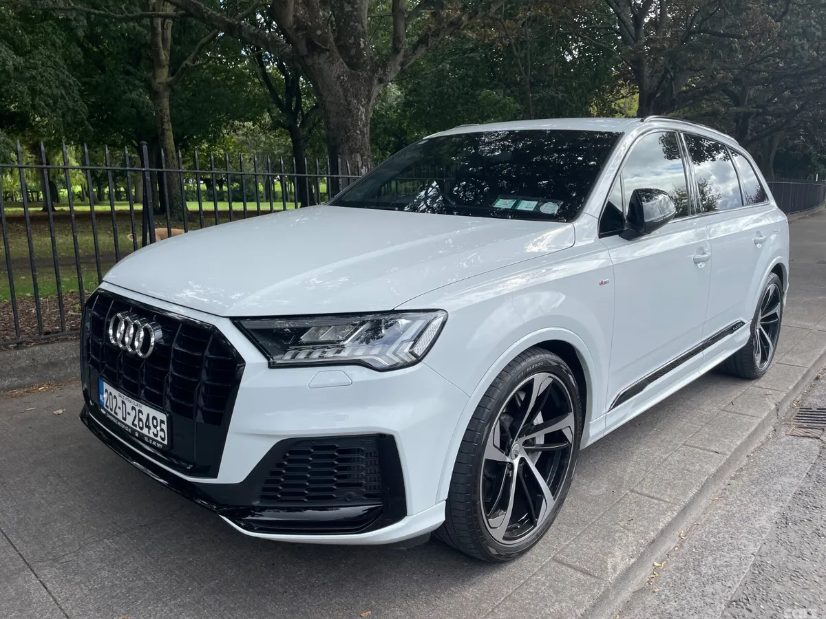 Audi Q7 SUV, Petrol Plug-in Hybrid, 2020, White
