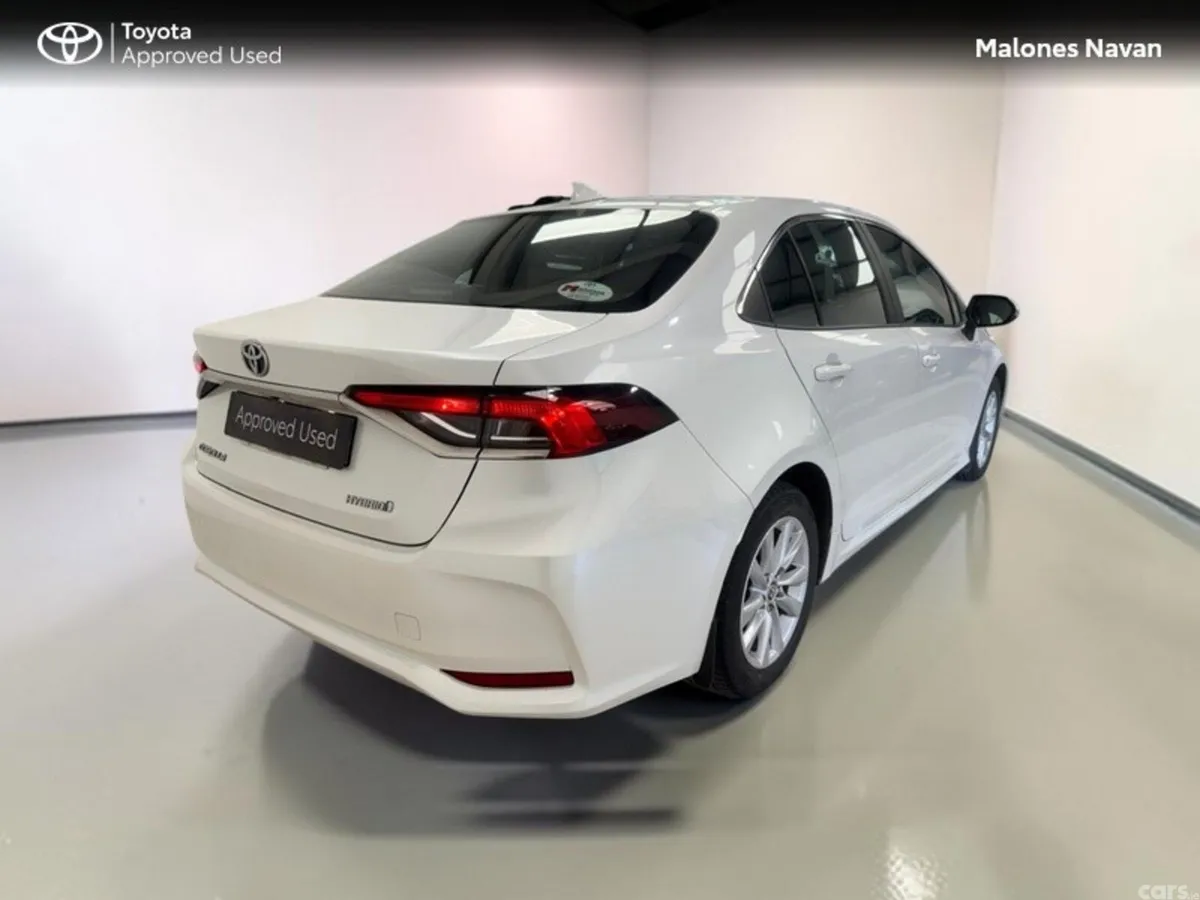 Toyota Corolla Saloon, Petrol Hybrid, 2024, White
