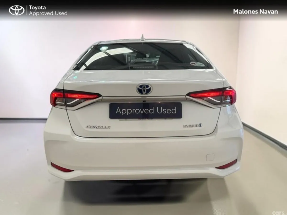 Toyota Corolla Saloon, Petrol Hybrid, 2024, White