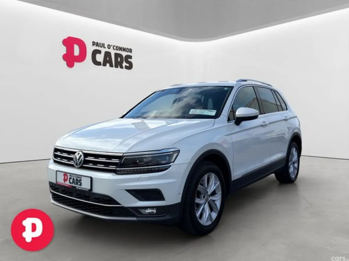 Volkswagen Tiguan SUV, Diesel, 2020, White