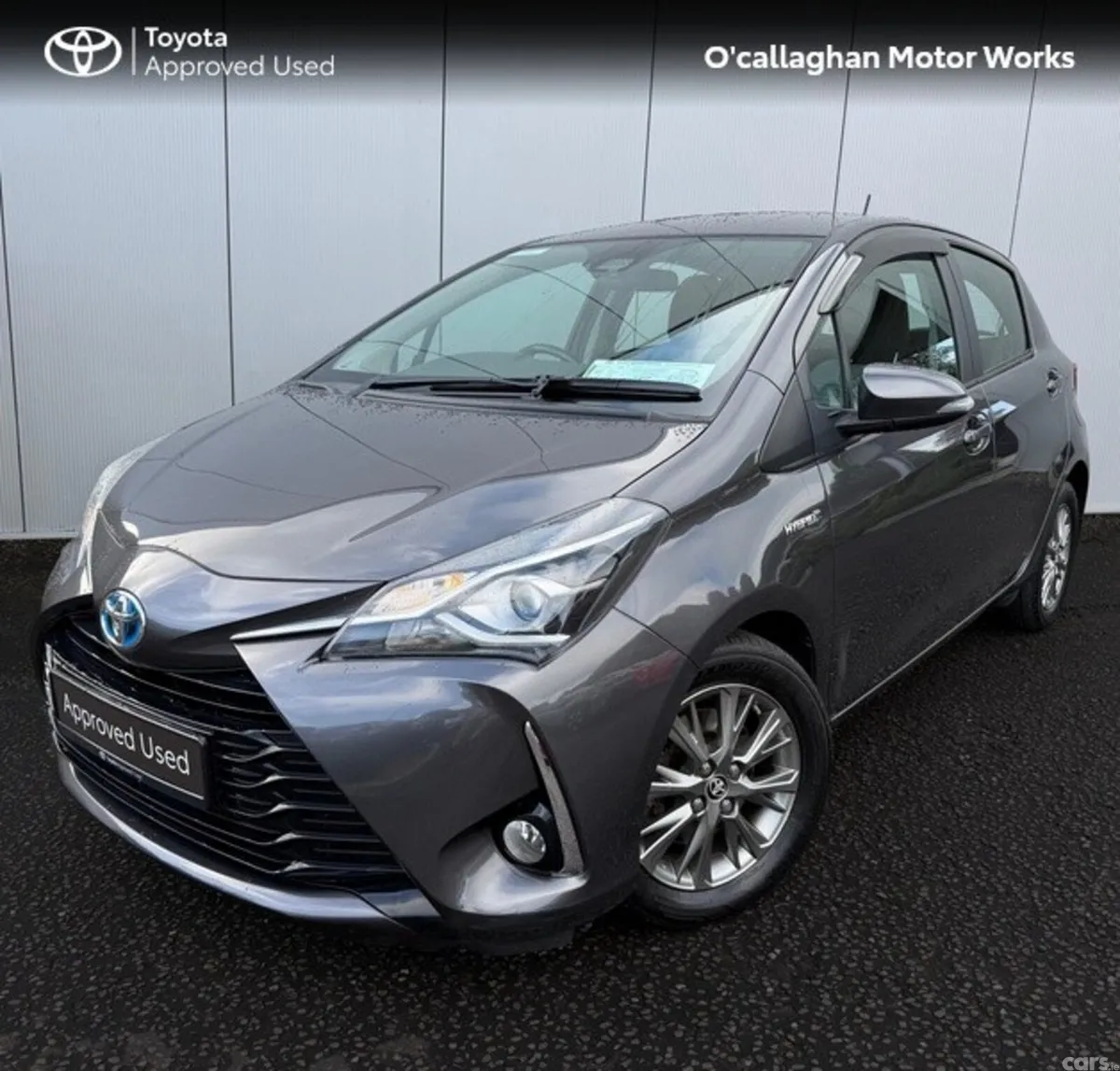 Toyota Yaris Hatchback, Petrol Hybrid, 2018, Grey