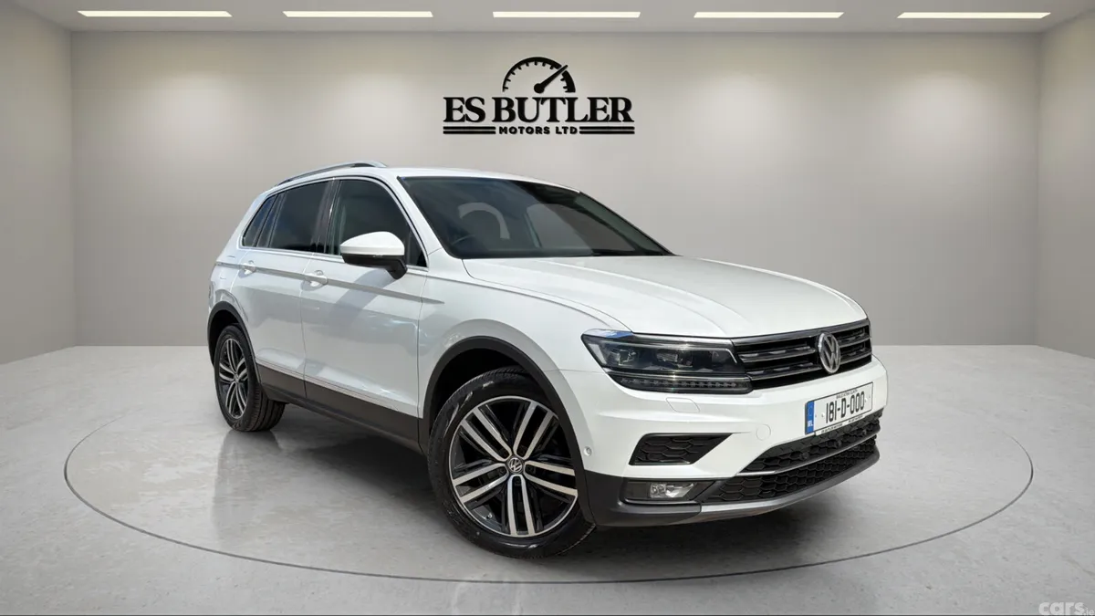 Volkswagen Tiguan SUV, Diesel, 2018, White