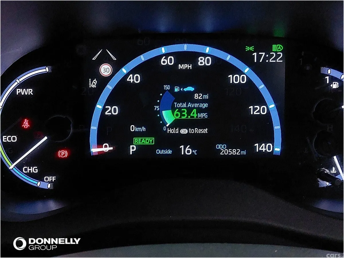 Toyota Yaris Hatchback, Petrol Hybrid, 2023, Red