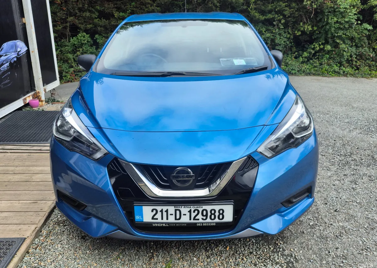 Nissan Micra Hatchback, Petrol, 2021, Blue
