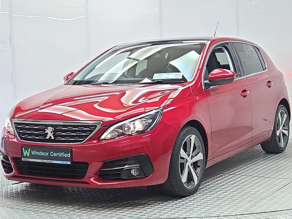 Peugeot 308 Hatchback, Diesel, 2019, Red
