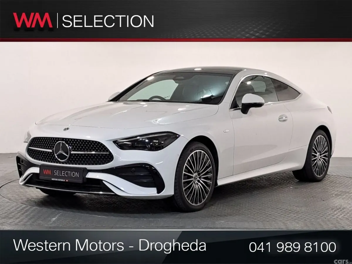 Mercedes-Benz CLE Coupe, Petrol Plug-in Hybrid, 2025, White