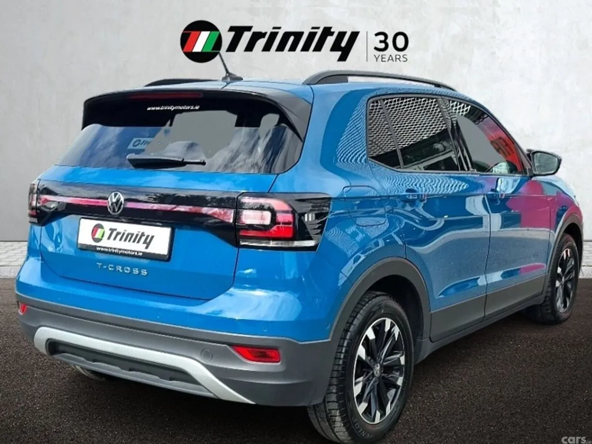 Volkswagen T-Cross Hatchback, Petrol, 2021, Blue