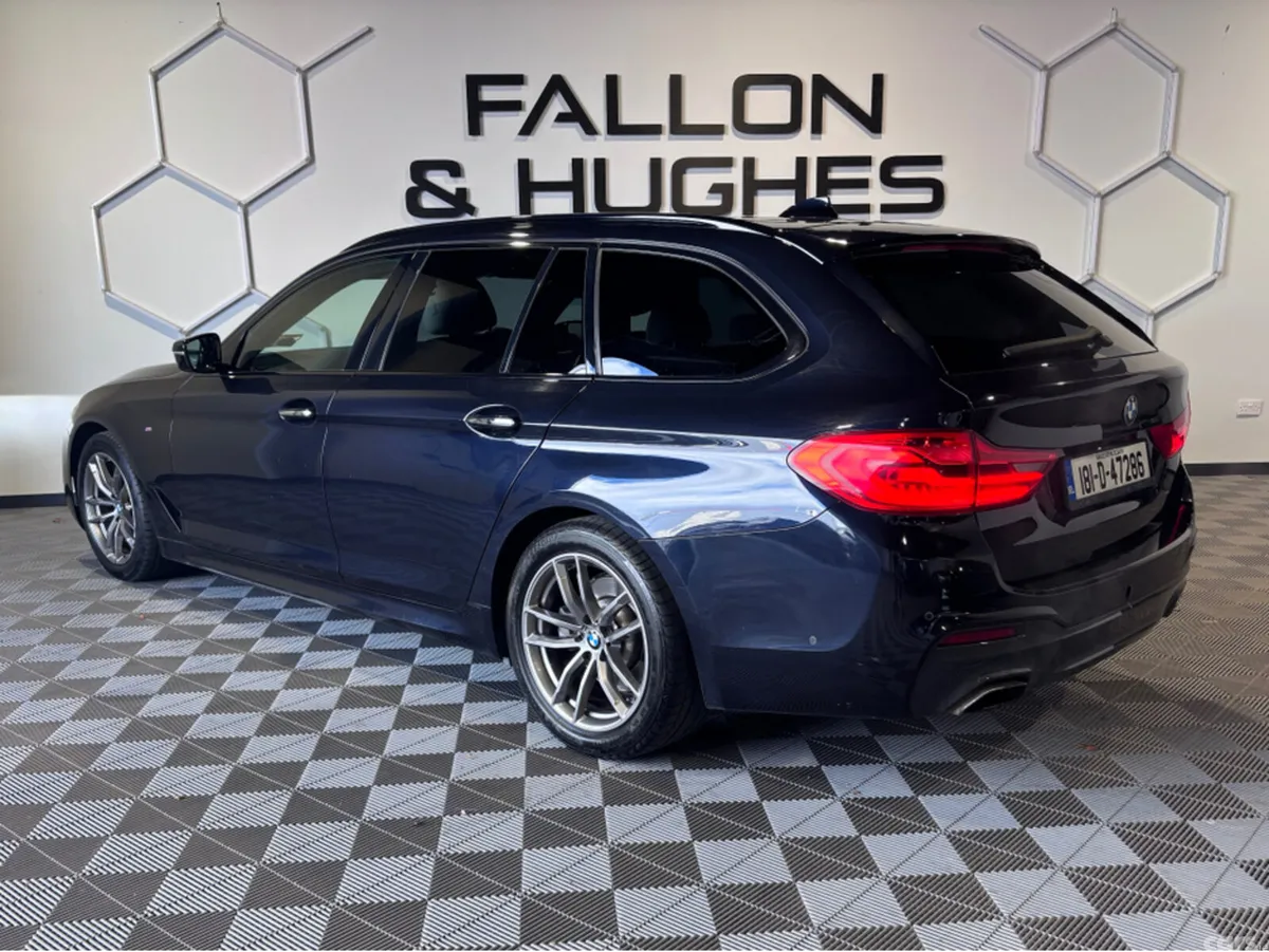 BMW 5-Series Estate, Petrol, 2018, Black