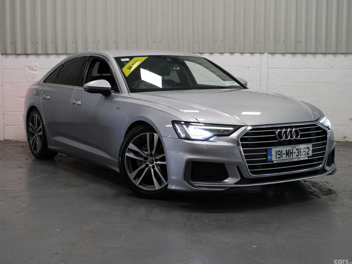 Audi A6 Saloon, Diesel, 2019, Silver