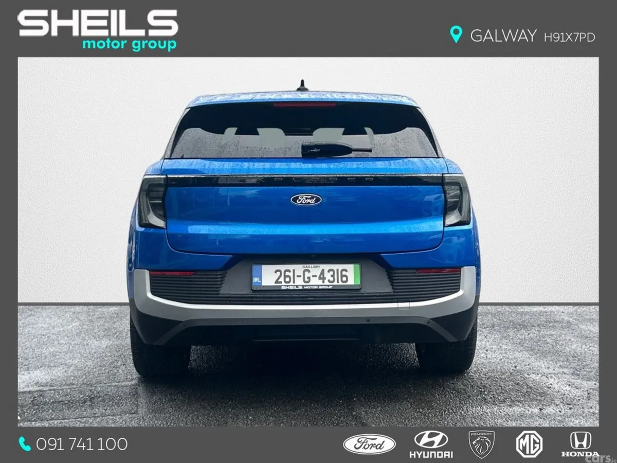 Ford Explorer MPV, Electric, 2026, Blue