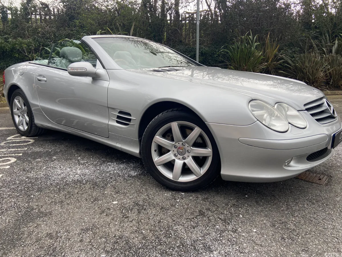 Mercedes-Benz SL-Class Convertible, Petrol, 2002, Silver