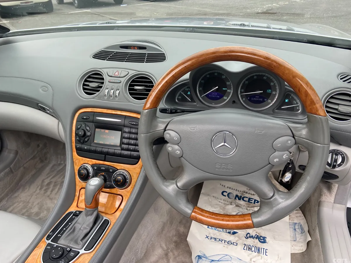 Mercedes-Benz SL-Class Convertible, Petrol, 2002, Silver
